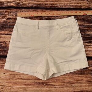 J. Crew White Stretch Denim Jean Summer Shorts 28